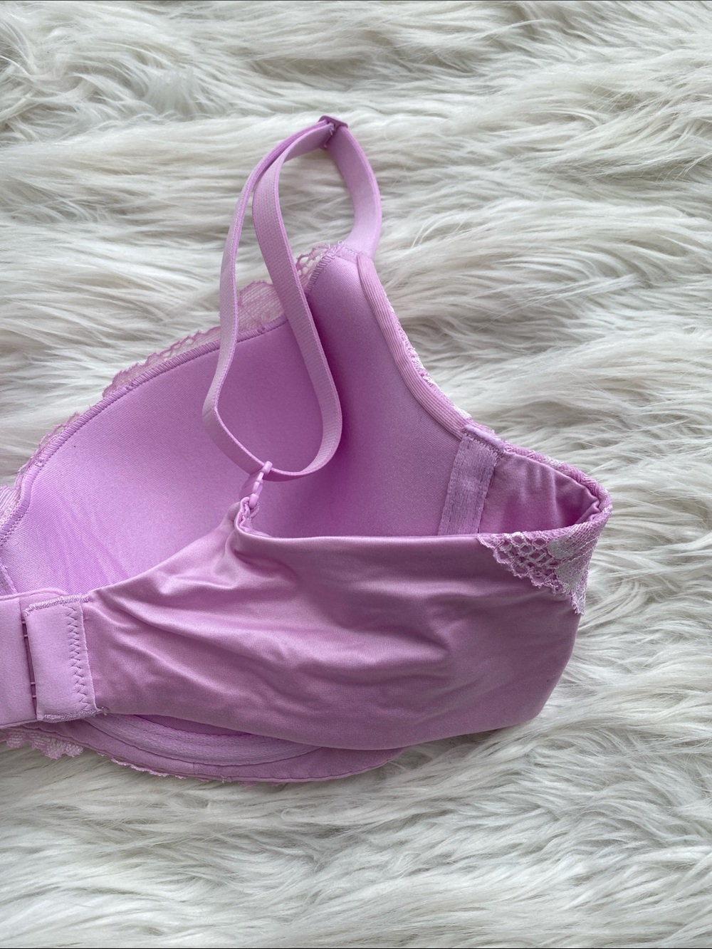 Victoria's Secret | Lilac Lace Body By Victoria Lined Demi Underwire Bra - Picture 8 of 12